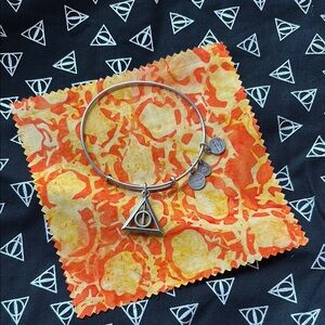 Silver Triangle Charm Bracelet